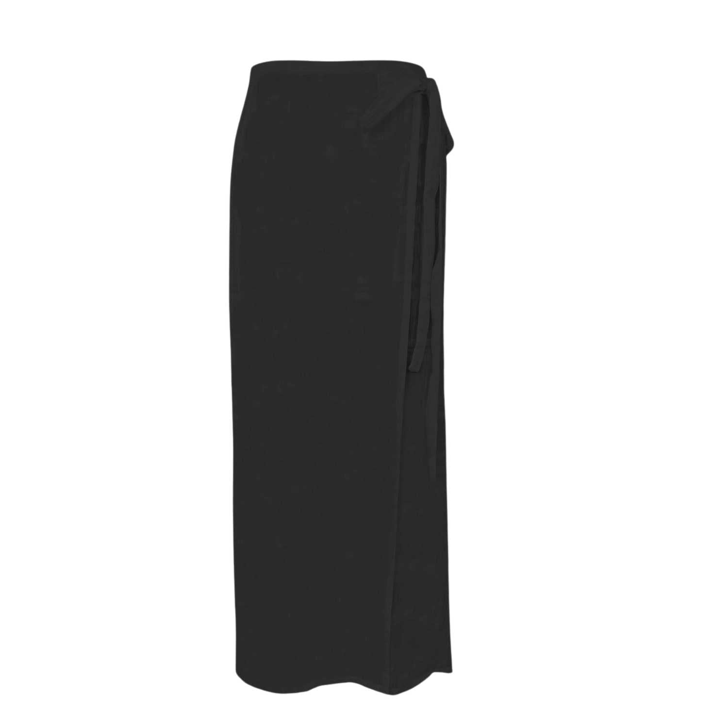 Wrap Skirt in Black